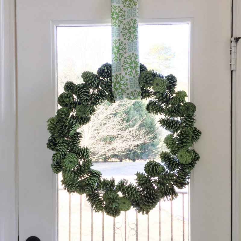 Wreath of the Month January Bower Power