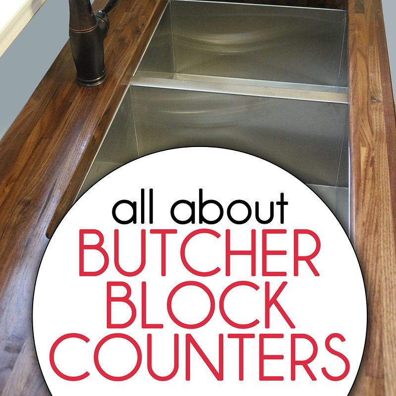How to Cut, Seal & Install Butcherblock Countertops (with an undermount