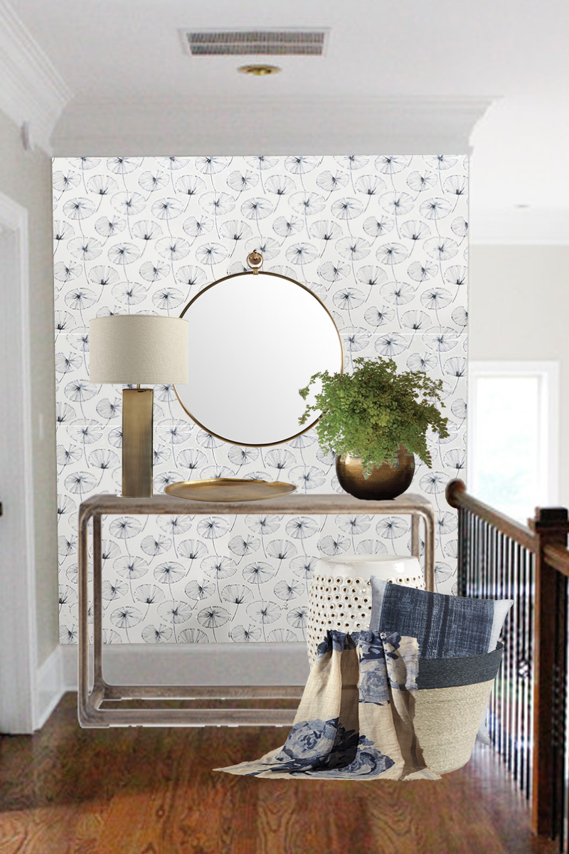 Hall Makeover Before and After | Bower Power | Bloglovin’
