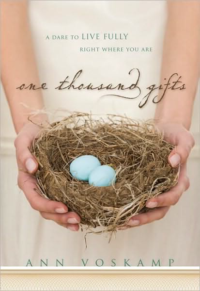 Great Giveaway – One Thousand Gifts