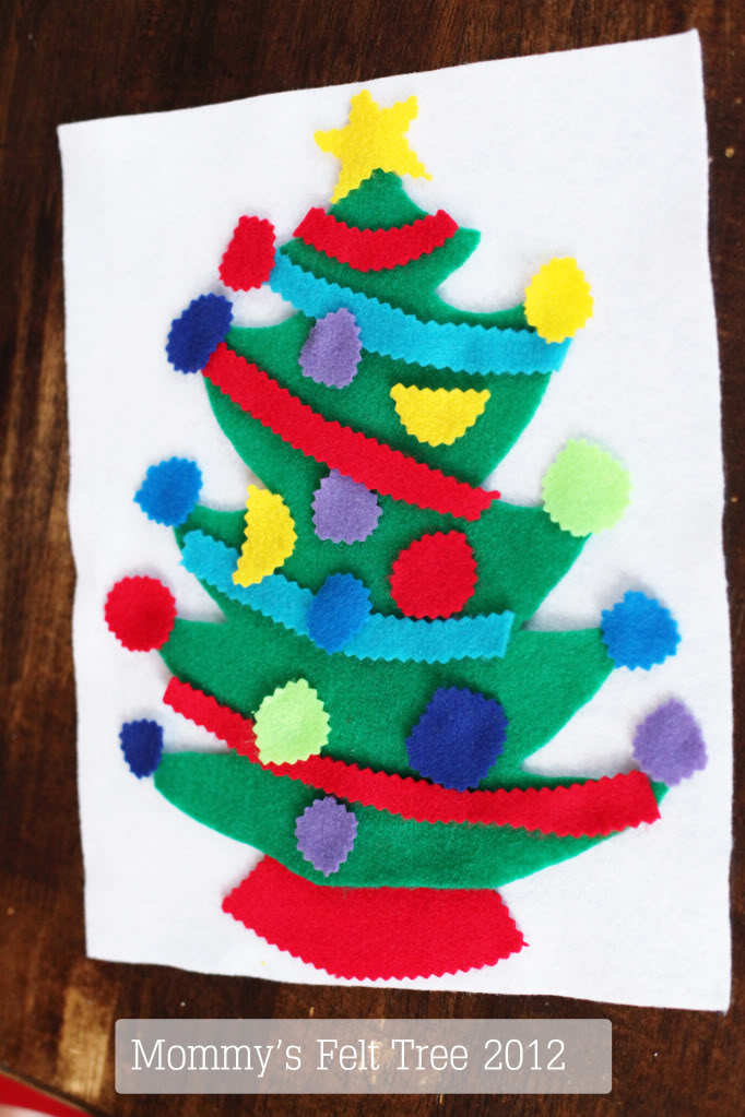 the easiest felt toddler craft in existence