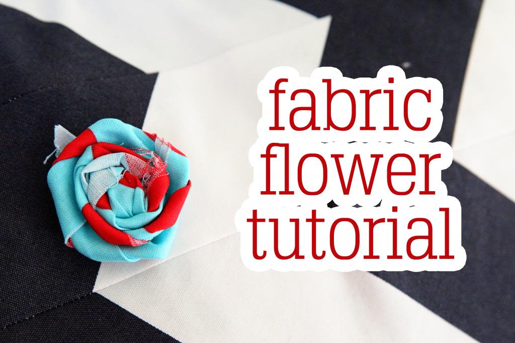 Fabric Flower Tutorial