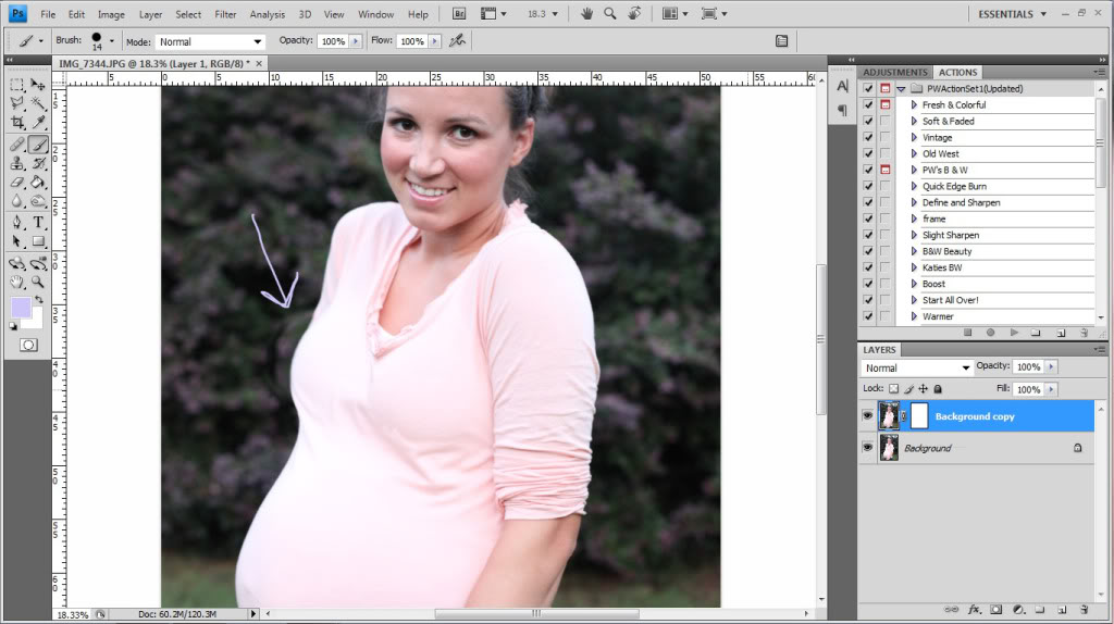 Photoshop Tutorial - Boob Job - Bower Power