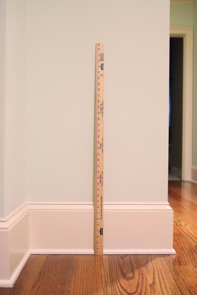 Diy Growth Chart Pinterest