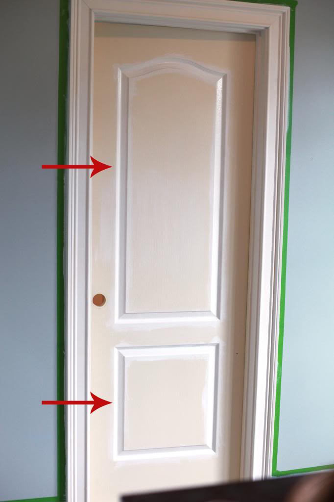 Painting Trim And The Way We Paint Interior Doors Bower Power