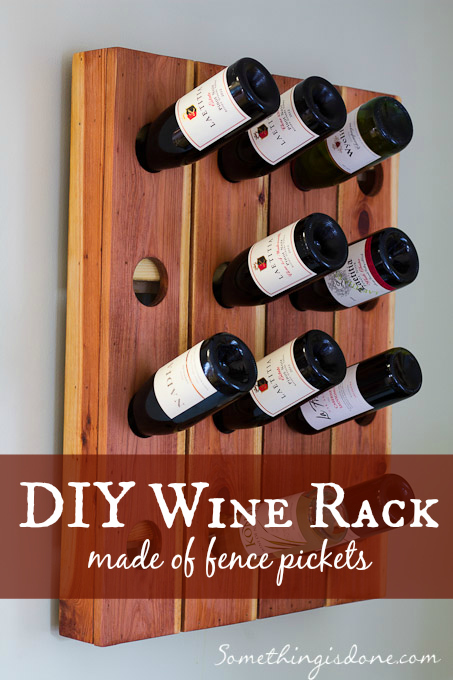 diy wine rack