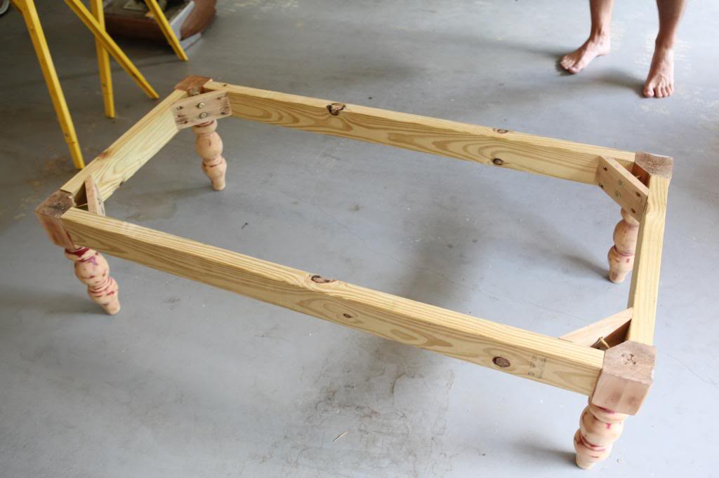 Chalkboard coffee table