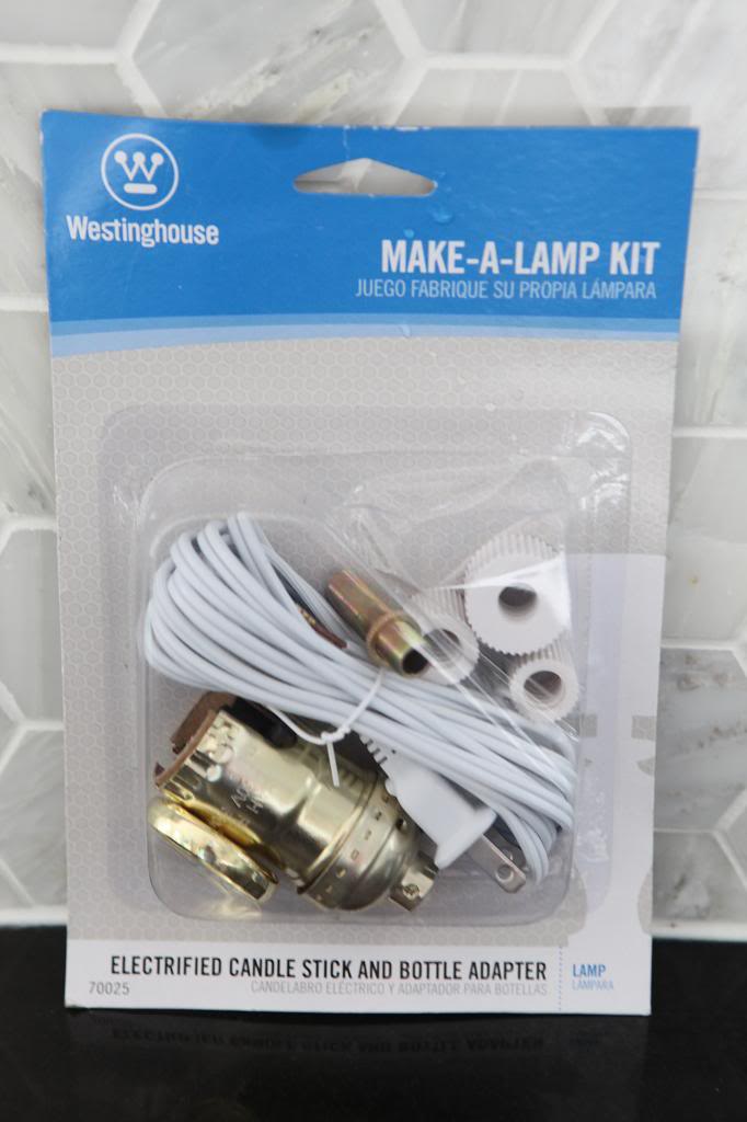 Westinghouse Bottle Adapter Lamp Kit