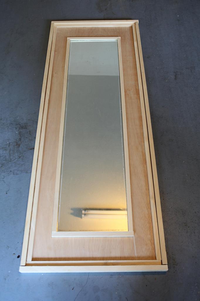 Leaning Floor Mirror Diy Bower Power