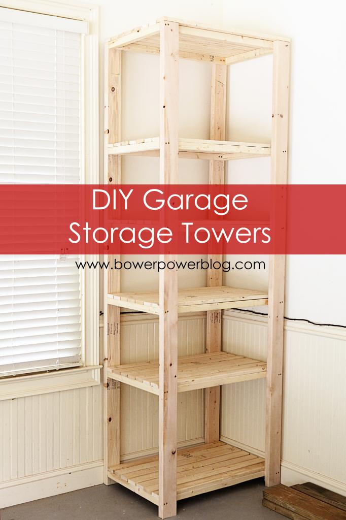 How to Build Garage Storage Shelves