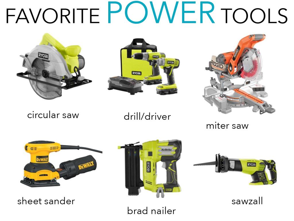 Our Favorite Tools