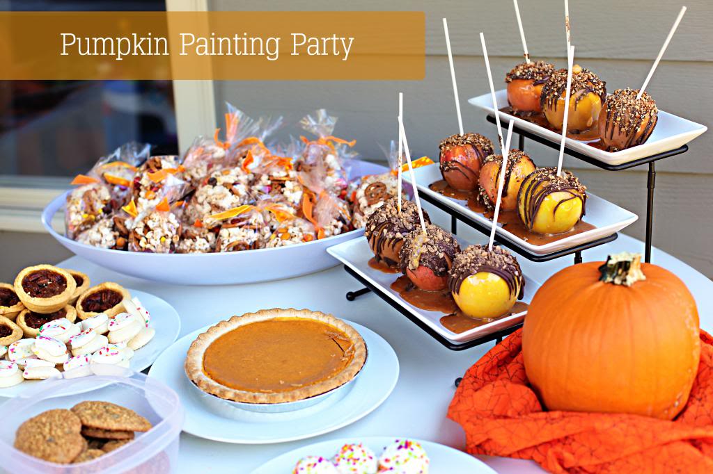 Pumpkin Painting Party 2015 Bower Power