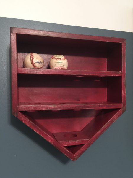 54 HQ Images Home Plate Baseball Display Case / Home Plate Baseball Display Case Shelf | Etsy