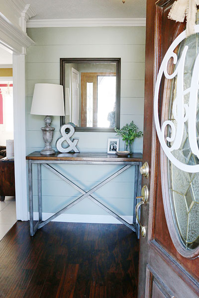 Brother foyer makeover - Bower Power Blog