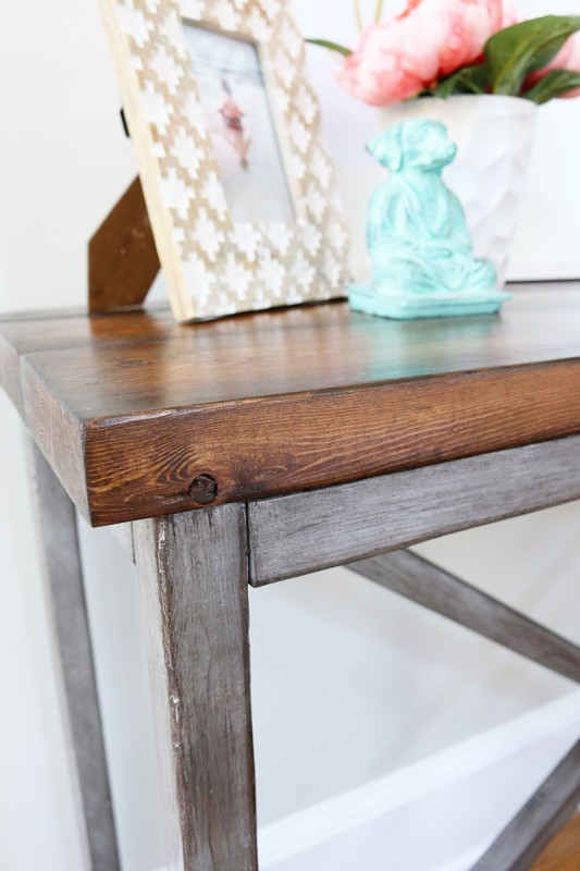 Painting Wood to Look Like Metal Bower Power