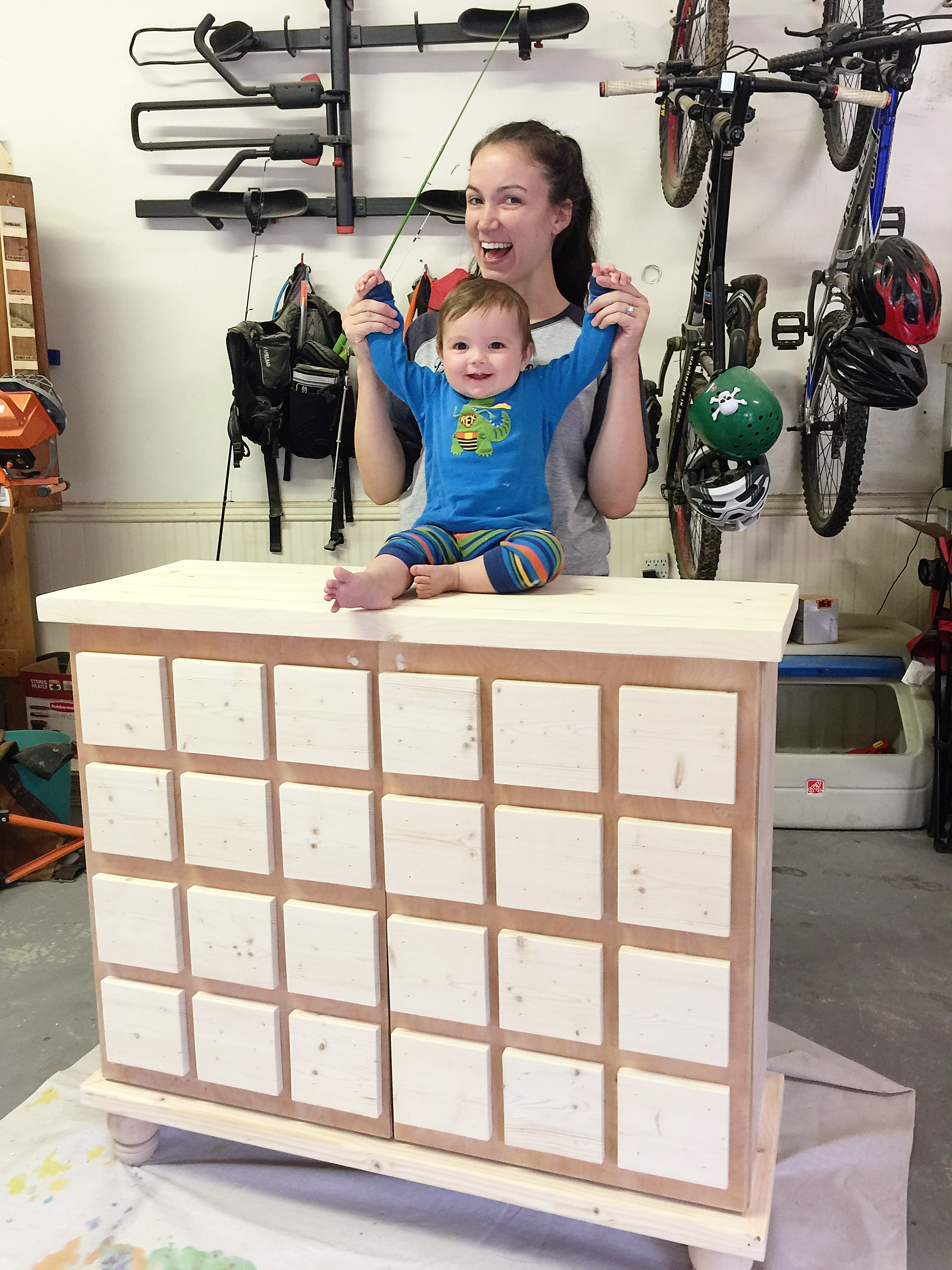 Faux Card Catalog Cabinet Bower Power