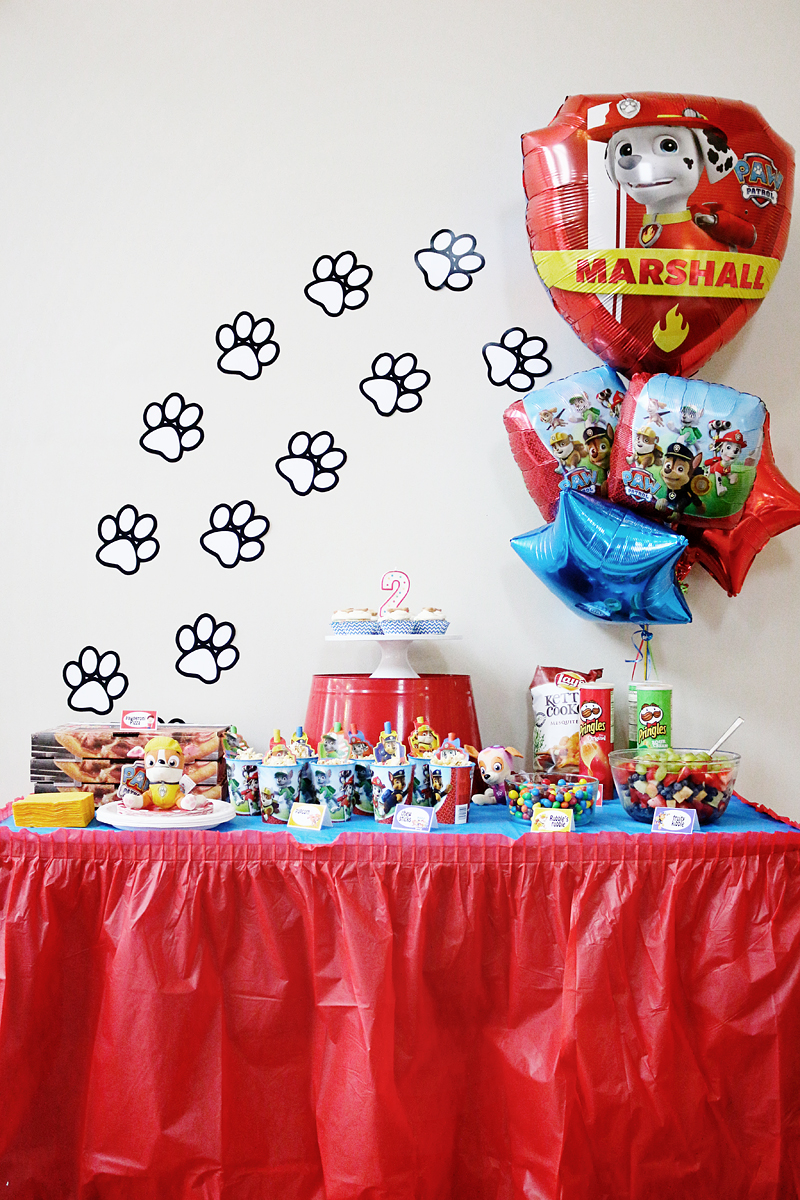 Paw Patrol Birthday Party Ideas - Bower Power