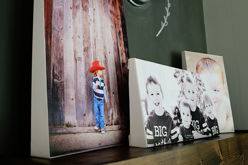 Standing Photo Canvas