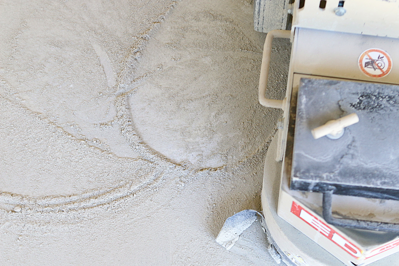Removing Paint from Concrete - Bower Power
