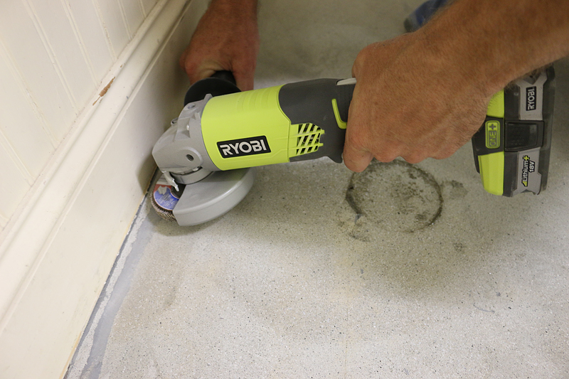 Removing Paint From Concrete Floors Bower Power