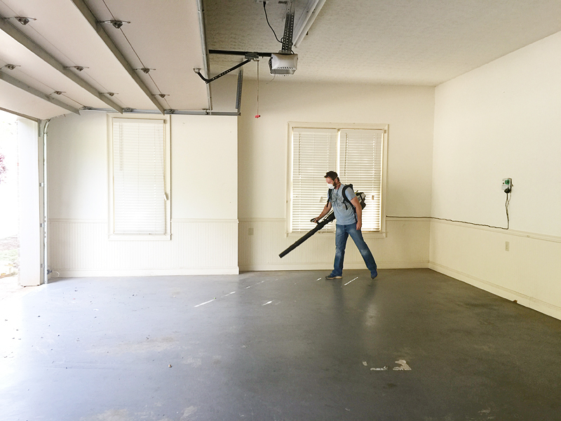 Removing Paint From Concrete Floors Bower Power