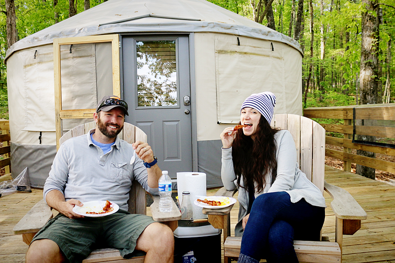 Yurt Camping - Bower Power