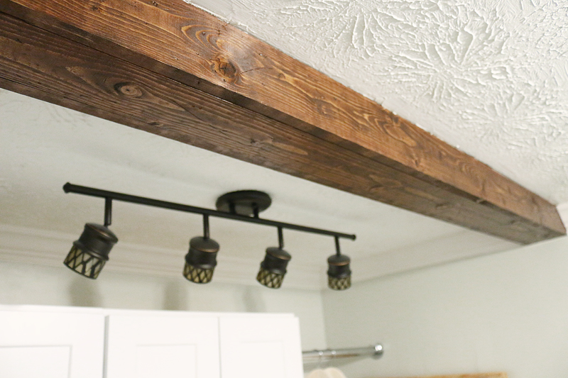 How To Diy A Faux Wooden Ceiling Beam Bower Power