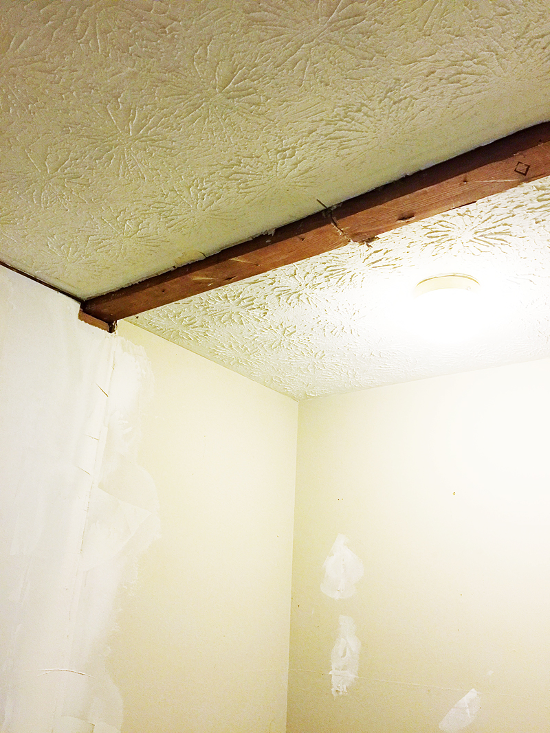 How To Diy A Faux Wooden Ceiling Beam