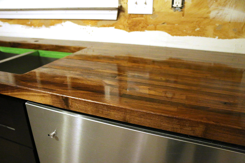 Install Butcherblock Countertops, Faux Wood Countertops Diy