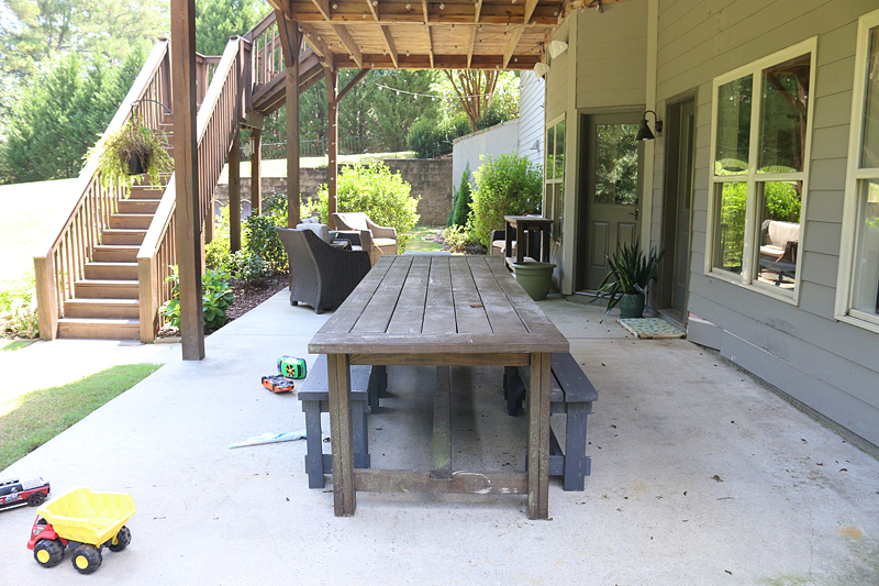 Patio CleanUp Makeover - Bower Power