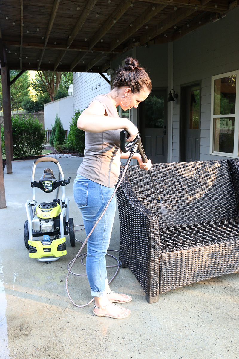 Patio CleanUp Makeover - Bower Power