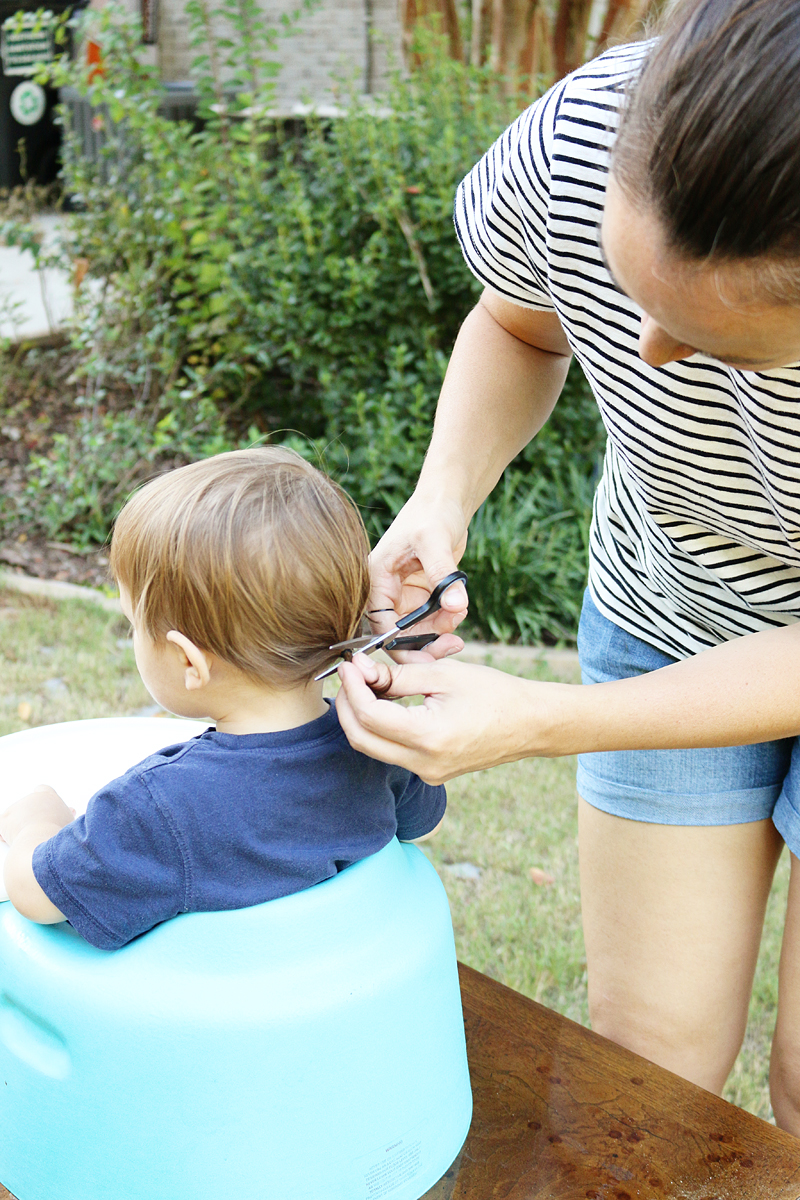 Maxwell Knight’s First Haircut