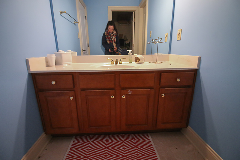 How To Refinish A Bathroom Vanity