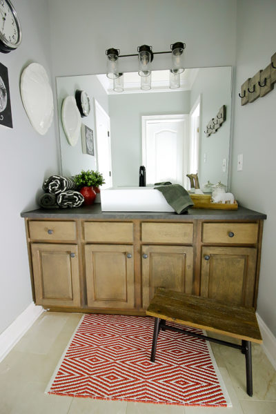 Kids Bathroom Sink Makeover