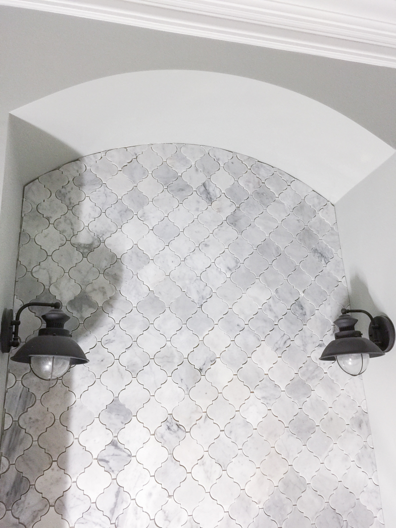 DIY tile tip : My Secret to Tiling A Curve