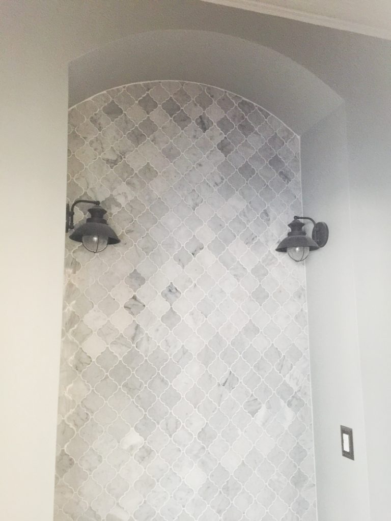 DIY tile tip My Secret to Tiling A Curve Bower Power