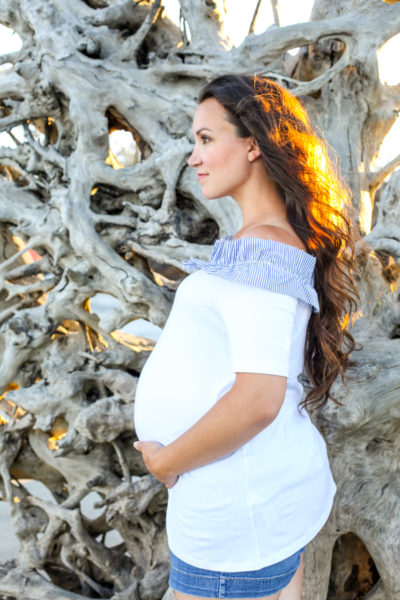 A Beach Maternity/Family Photoshoot