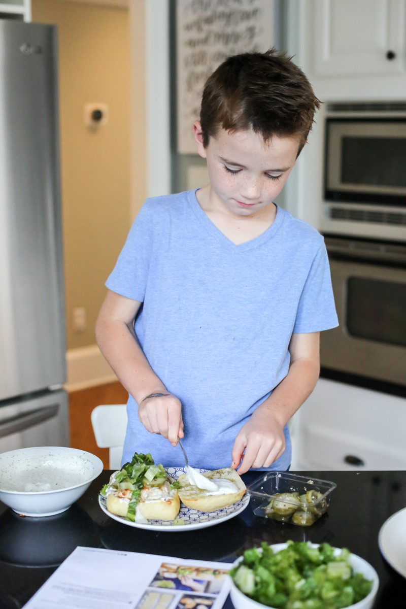 Cooking with kids Blue Apron - Bower Power-22