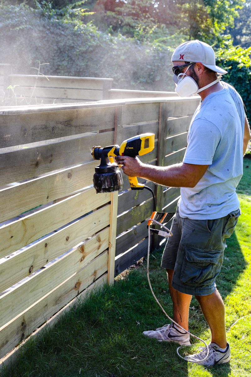 Garden Fence Stain DIY Gate Hardware - Bower Power-12
