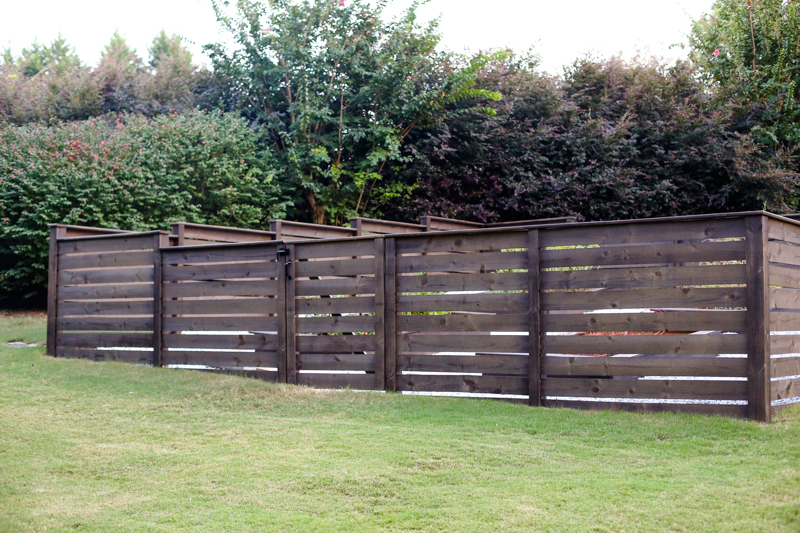 Garden Fence Stain DIY Gate Hardware - Bower Power-25
