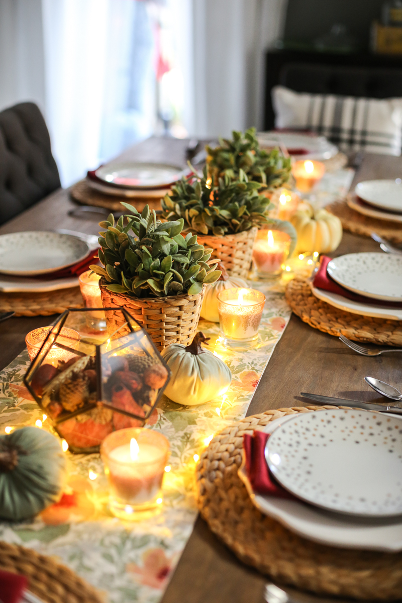 Thanksgiving tablesetting fall tablescape 2017 - Bower Power-3