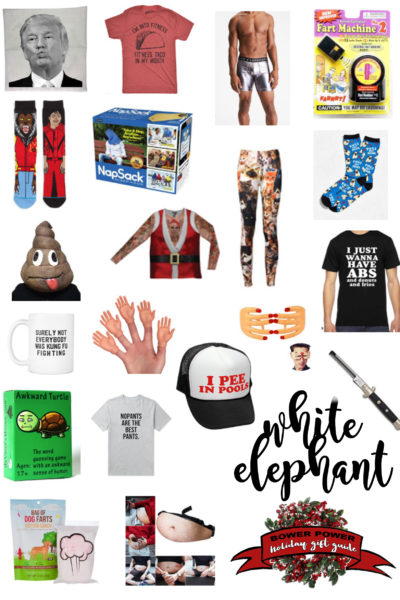 2017 Gift Guide WHITE ELEPHANT
