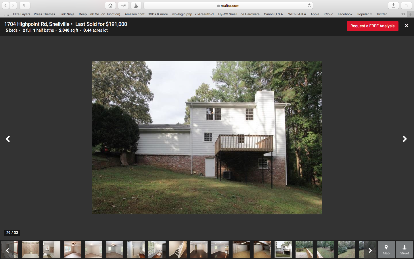 View of Back of the house from Back Yard