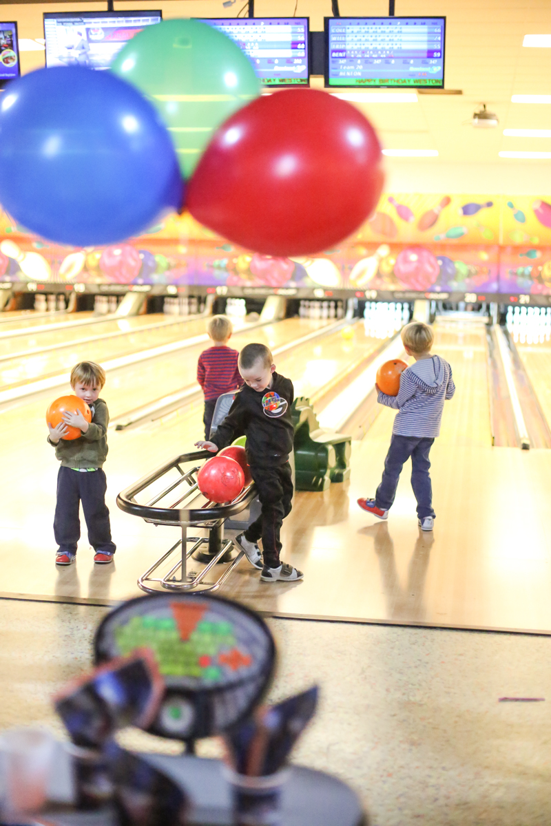 Weston's Bowling Birthday Party - Bower Power