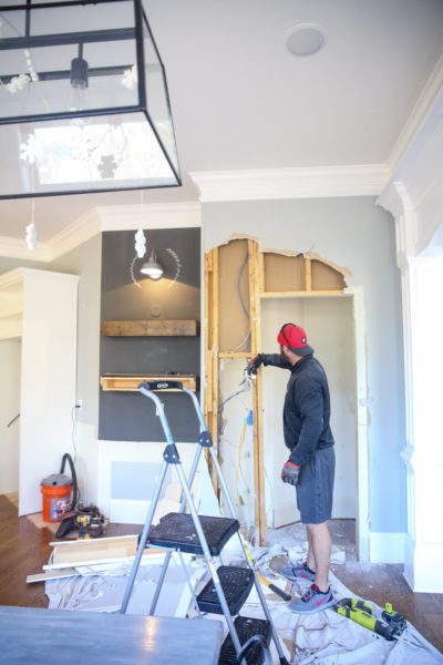 Progress in our Kitchen Renovation