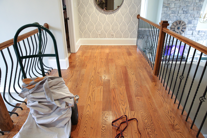 How We Refinished Our Hardwood Floors Bower Power