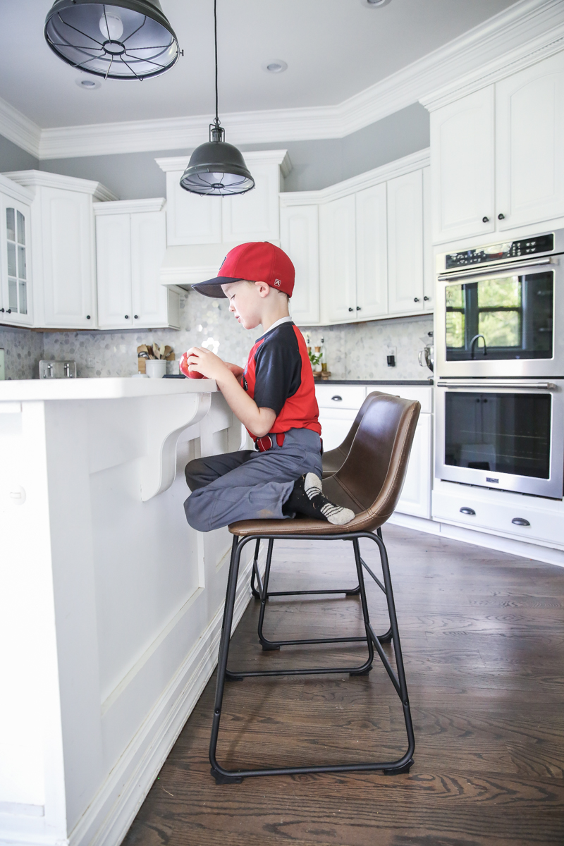 Small kitchen stools shop with backs