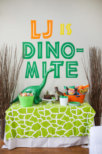 LJ’s Three-historic Dinosaur Party