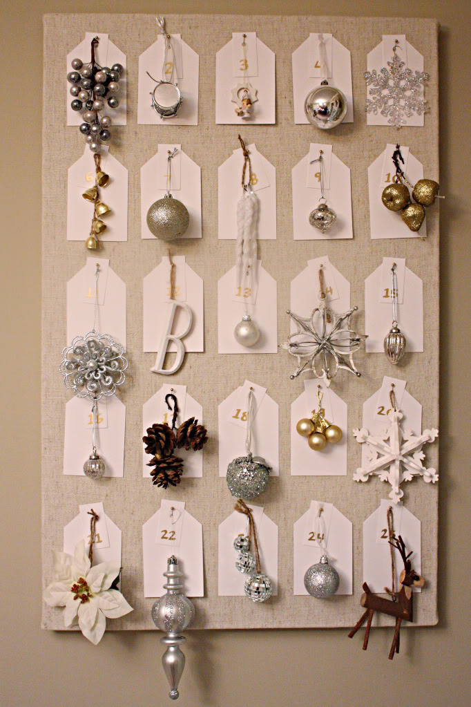 Pottery Barn Ornament Advent Calendar Knockoff Bower Power