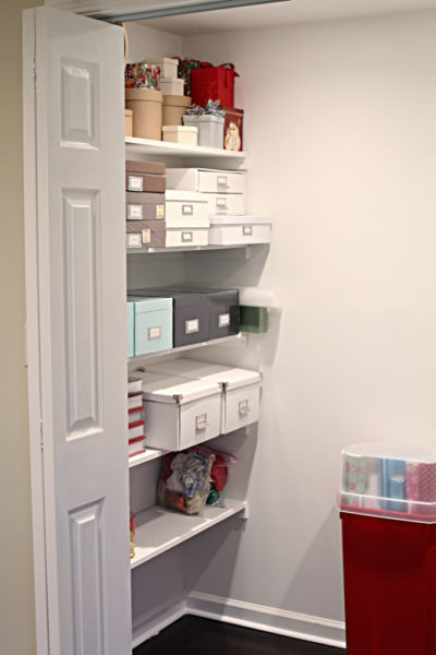 Closet Organization Shelves DIY
